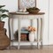 Baxton Studio Cordelia Country Cottage Farmhouse Greyish Beige and Natural Brown Finished Console Table 148-8187 - alternate 4